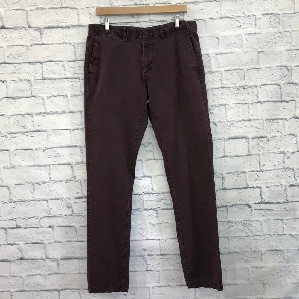 Maroon Old Navy Men Skinny Jean